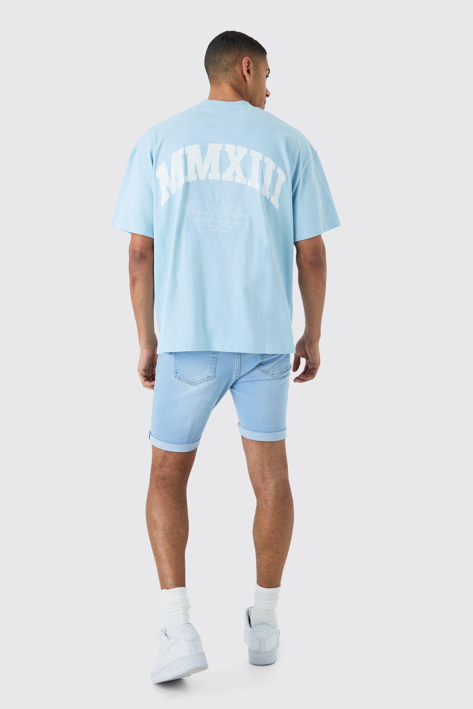 Short jean stretch homme hotsell